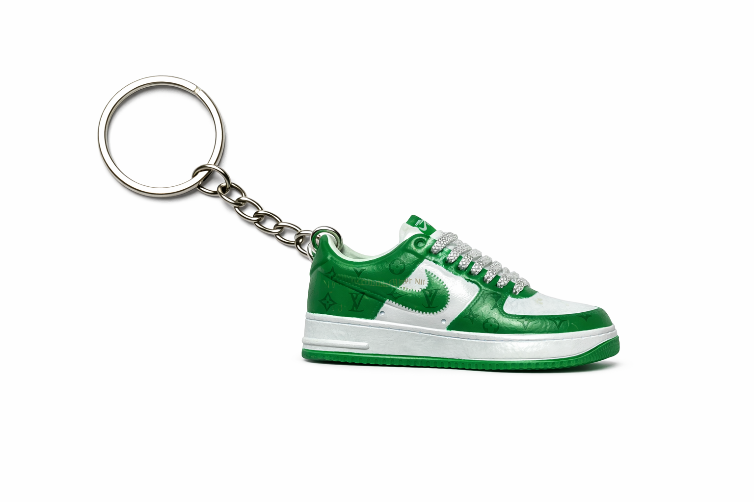 Porte-clés Louis Vuitton x Nike Air Force 1 Low 'White Gym Green'