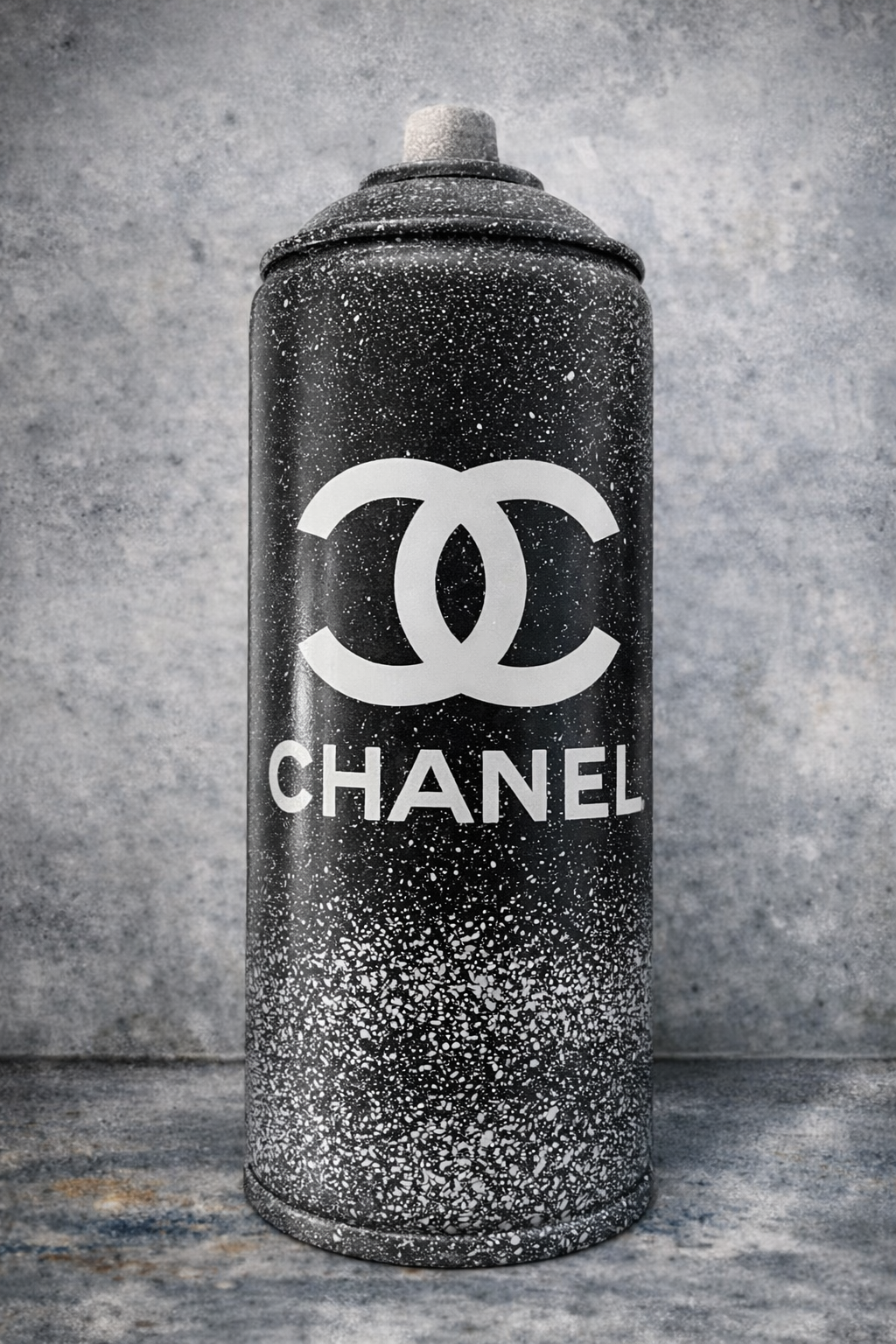 BOMBE DE PEINTURE CUSTOM - BLACK