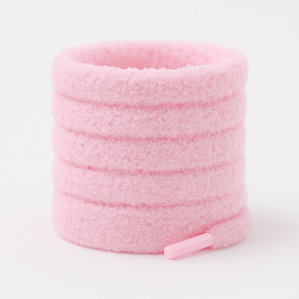LACETS FLUFFY - PINK