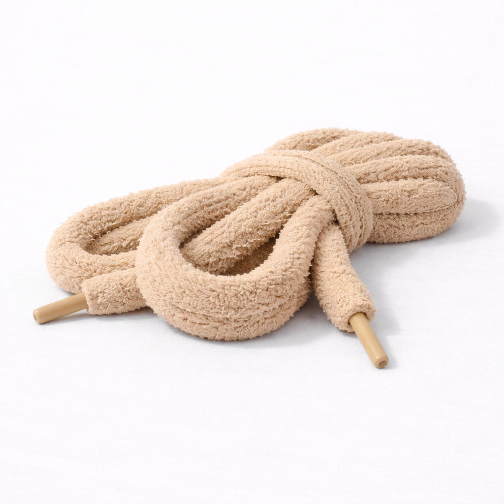 LACETS FLUFFY - BEIGE