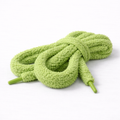 LACETS FLUFFY - VERT POMME