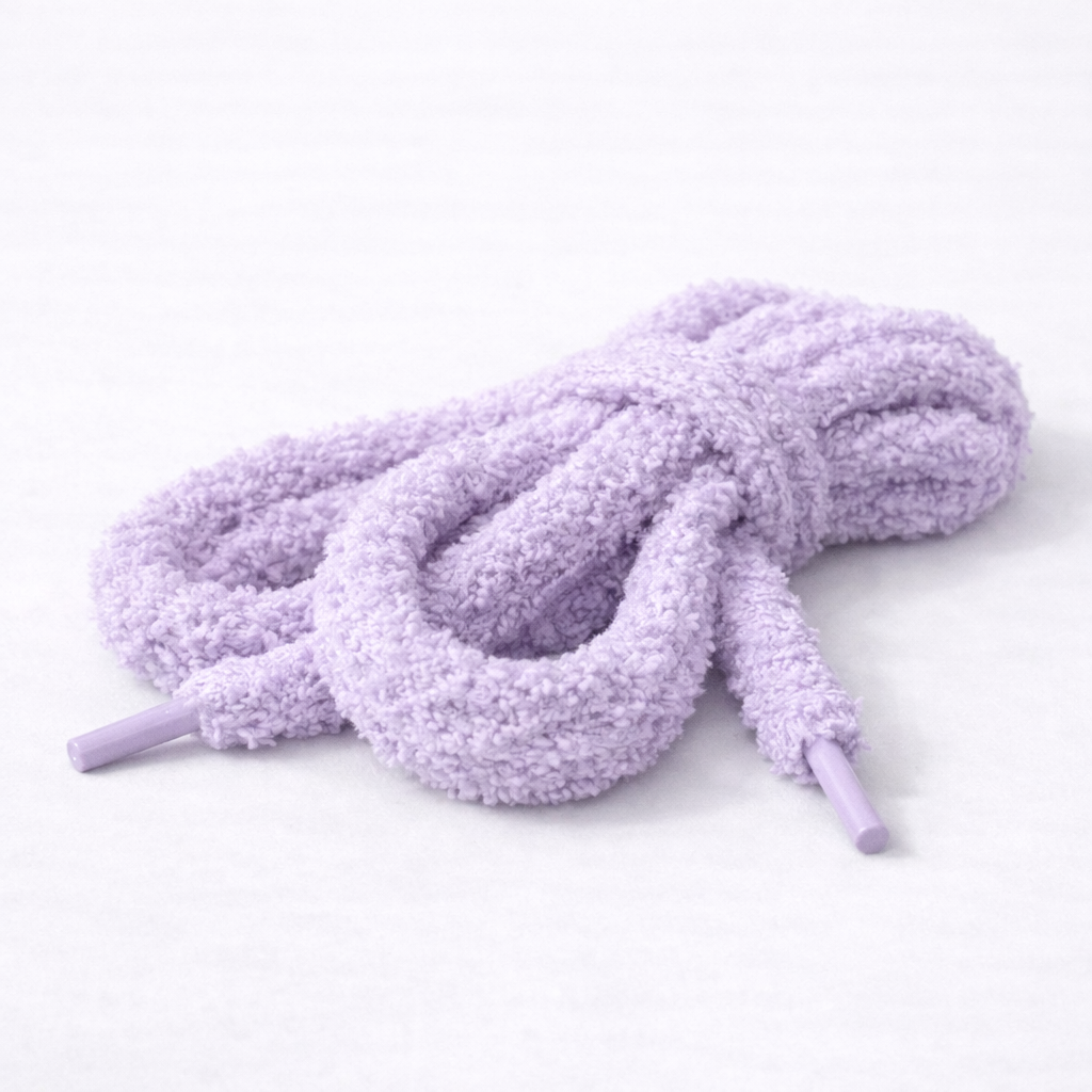 LACETS FLUFFY - VIOLET