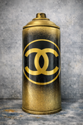 BOMBE DE PEINTURE CUSTOM - GOLD / BLACK